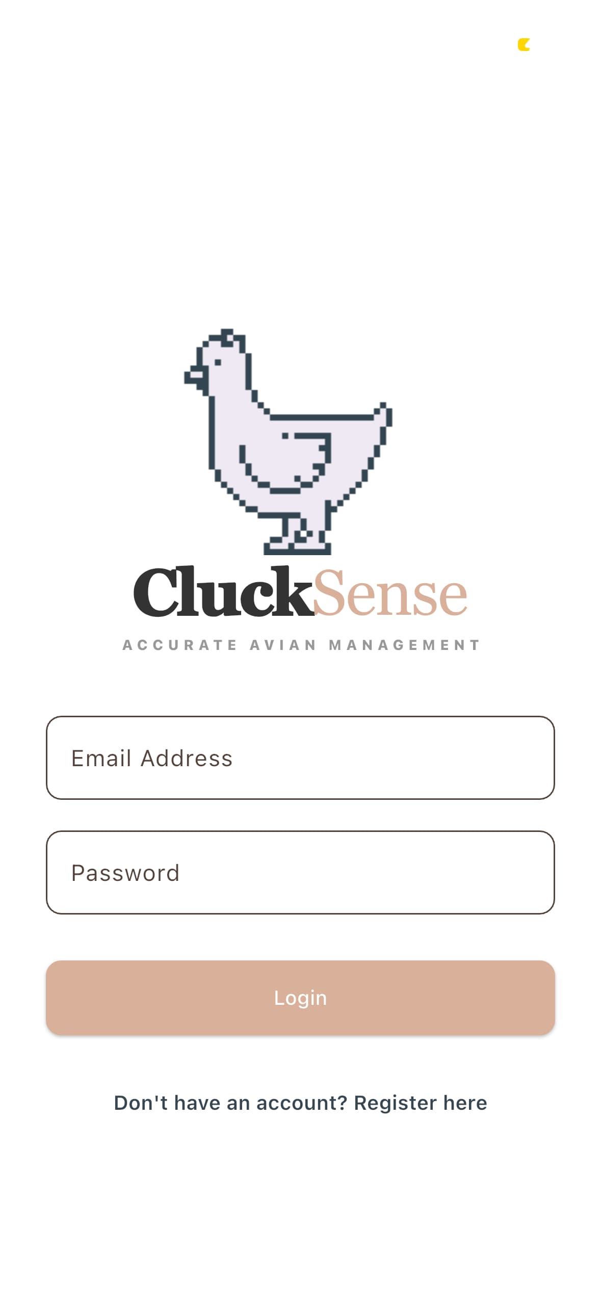 CluckSense App Interface